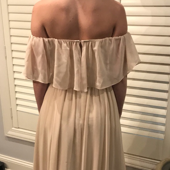 Champagne Revelry Bridesmaid Dress - Picture 4 of 5